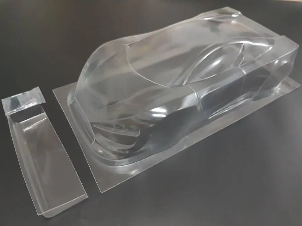 Team C 1/8 GT короткий каркас прозрачный корпус для Xray HB Mugen car 325 мм | Игрушки и хобби