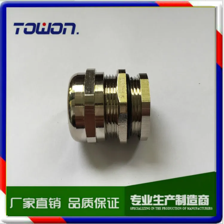 5 шт m30 * 1.5 Никель латунь металл силикагель Водонепроницаемый Кабельные вводы