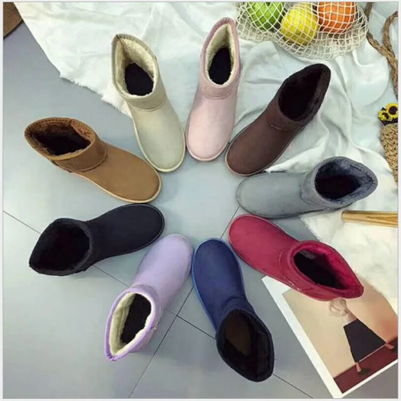 

Women Snow Boots Warm Fashion Ankle Boot women winter shoes Warm Woman Cotton Shoes