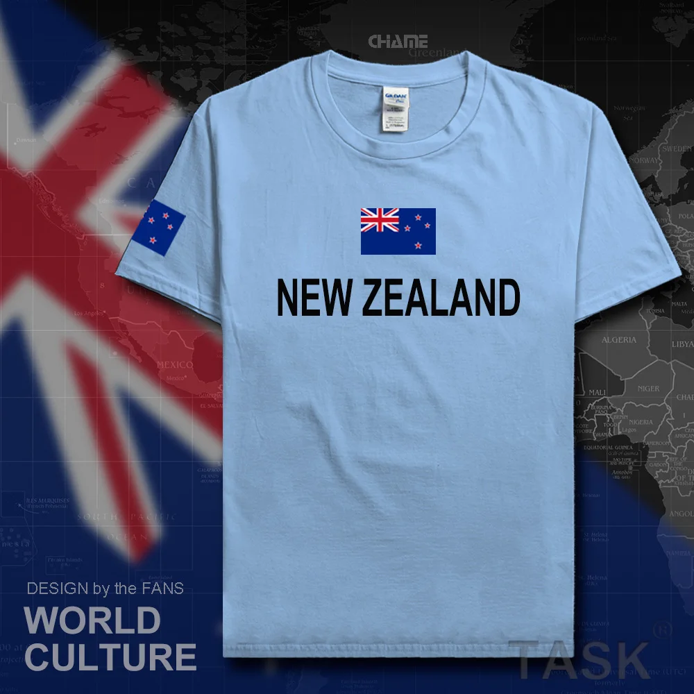 Новая Зеландия Мужская футболка Мода 2017 Джерси фаландер Наций хлопок для встреч