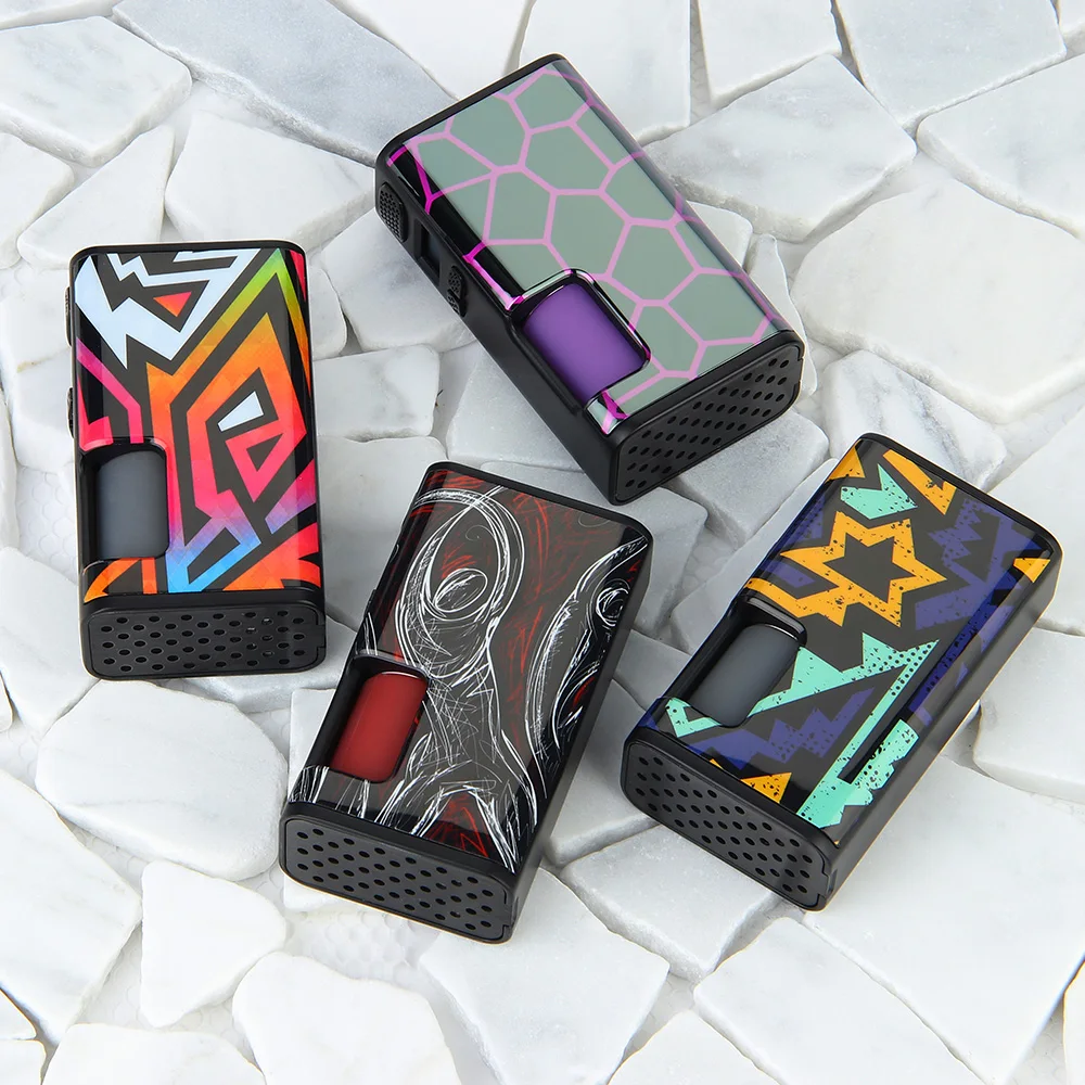 Wismec роскошная поверхность 80 Вт коробка мод с 6 5 мл бутылкой подходит для