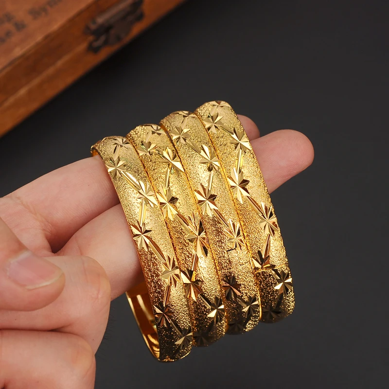 4 шт. 24-дюймовый золотистый женский браслет | Украшения и аксессуары