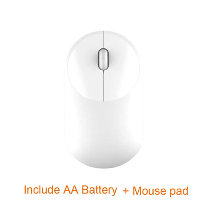 White Оригинальная беспроводная мышь Xiao mi Youth Edition, портативная мышь mi mouse s из АБС-пластика, 2,4 ГГц, Wi-Fi управление, подключение 1200 точек/дюйм, легкий Bod - Цвет: White