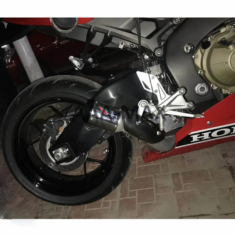 Слипоны CBR1000 AR выхлопной трубы ссылку Нержавеющая сталь мотоцикл Escape средняя труба для CBR1000 год