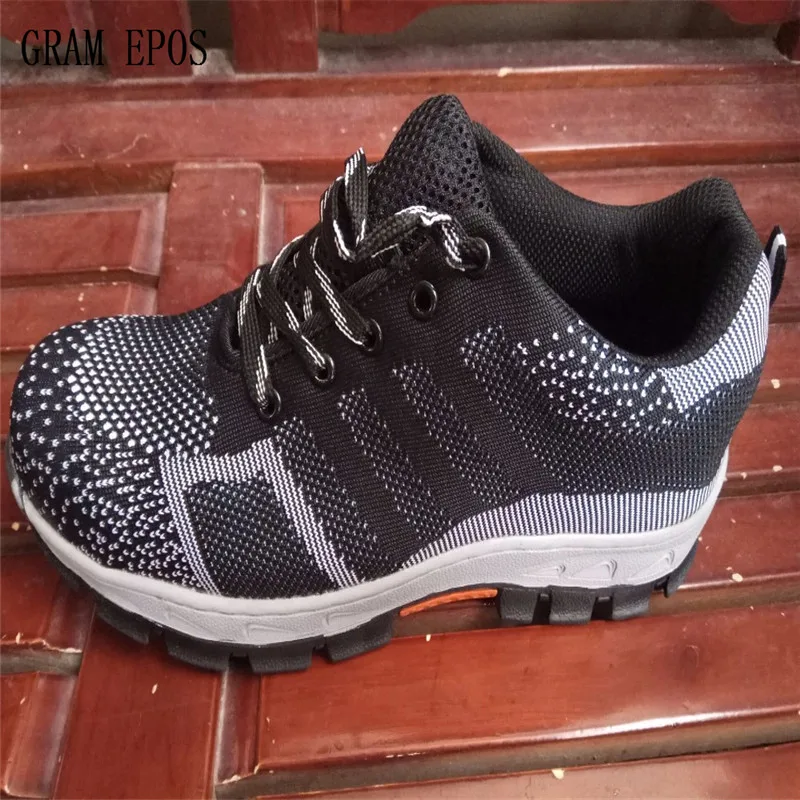 Защитные ботинки GRAM EPOS прочные дышащие защитные из сетчатого материала стальной