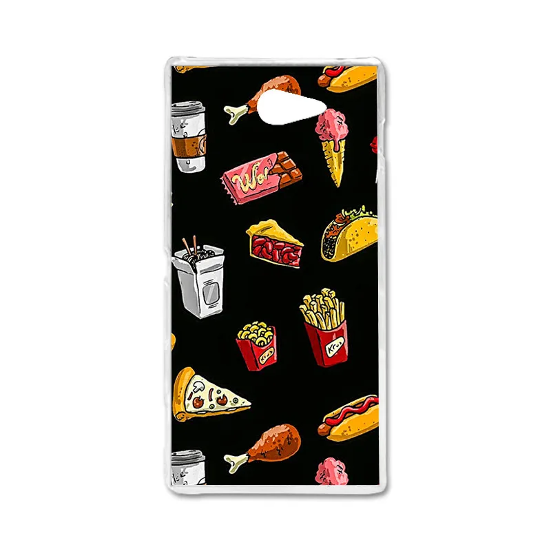 Силиконовый чехол для телефона, чехол для sony Xperia M2 D2302 S50H D2303 D2305 D2306, двойной чехол из ТПУ с милыми животными