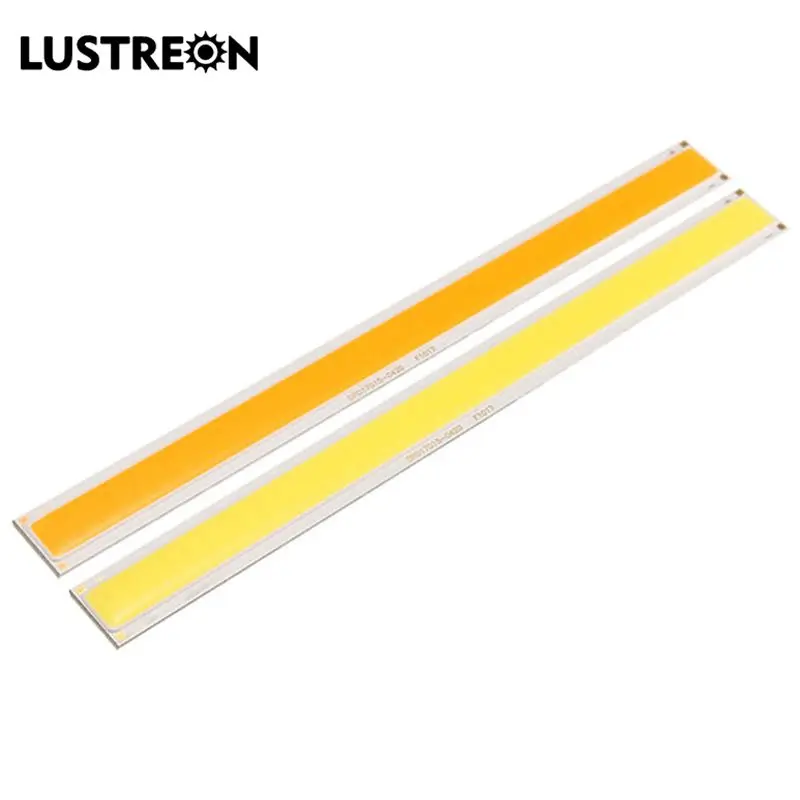 LUSTREON DC12V 10 Вт белый/теплый белый высокая мощность COB светодиодный чип 170*15 мм для DIY