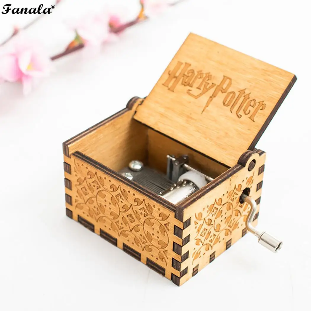 Антикварная резная деревянная музыкальная шкатулка с ручками песня из фильма