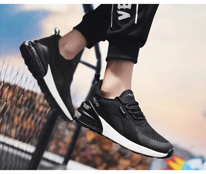 Мужская обувь для бега дышащий Женский корсет Кроссовки zapatillas hombre Deportiva 270 воздушная подушка дешевая спортивная обувь дешево