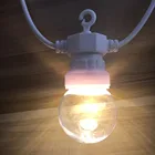 VNL IP65 13 м 20X G50 Белая Гирлянда с прозрачными шариками, уличная Гирлянда для праздника, свадьбы, Рождества, нового года вечерние ринки, декоративная