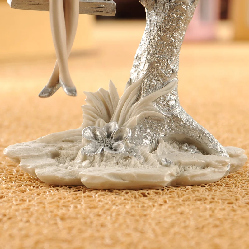 Европейские искусственные статуэтки эльф-качели свадебный подарок аксессуары