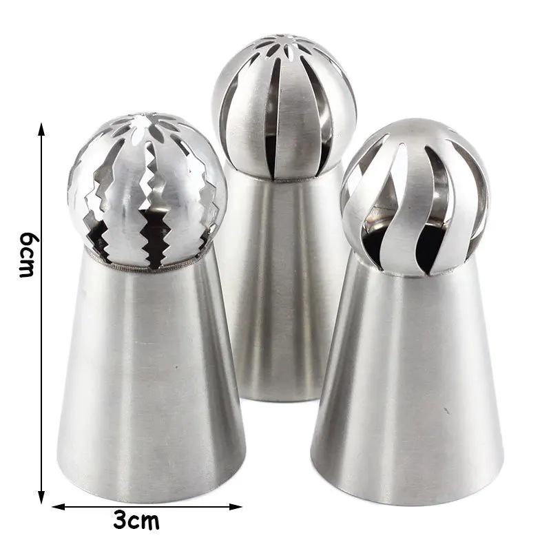 Электронные Кондитерские насадки в русском стиле сферический шар глазурь