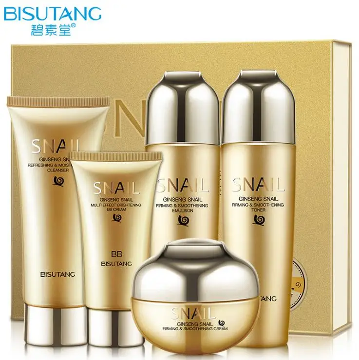 Bisutang Улитка Уход за кожей набор Essence крем BB Крема для век тонер умывания лица