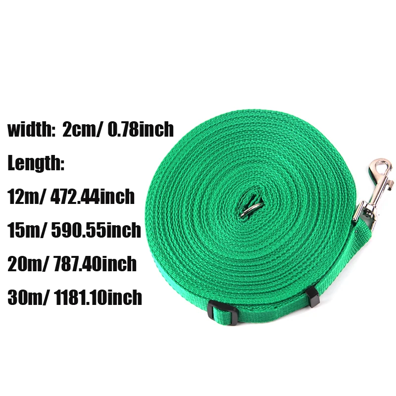 Поводок для собак нейлоновый поводок 4 цвета 12 м 15 20 30 прогулок кошек ошейник