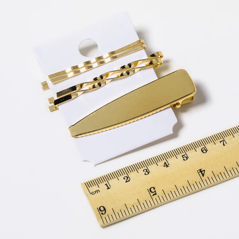 Металлическая заколка для волос с жемчугом 3 шт./компл. аксессуары