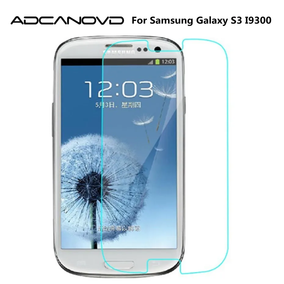 2pcs 9H Ultra-thin protective glass for Samsung Galaxy S3 I9300 screen protector tempered on S iii SIII | Мобильные телефоны и