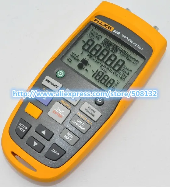 Fluke 922/Fluke 922 комплект HVAC измеритель давления воздуха/микроманометр тестер |