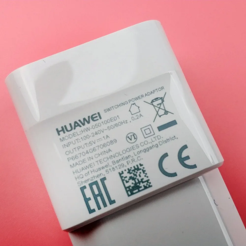 Huawei y6 2018 зарядное устройство Оригинал 5 v 1a EU стены Кабель micro usb зарядный адаптер