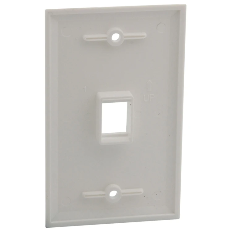 Настенная пластина с 1 портом keystone 114X70 мм|wall plate|keystone wall platekeystone |