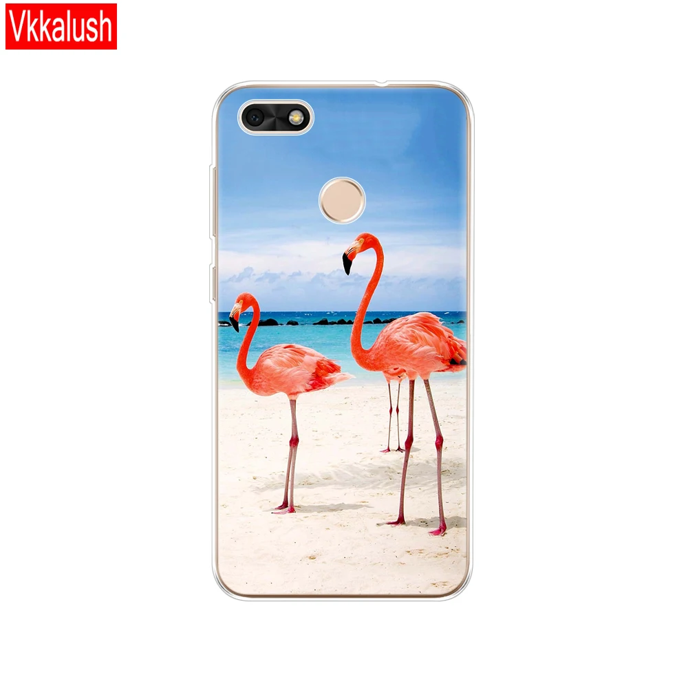 11054 Силиконовый чехол 5," huawei P9 Lite Mini, мягкий чехол из ТПУ huawei NOVA Lite, SLA-L22, задняя крышка huawei Y6 Pro, чехол - Цвет: 11054