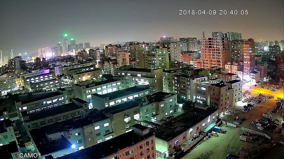 F1.0 Объектив Sony IMX307 + 3516EV200 StarLight IP наружная камера с низким освещением 3MP H.265 IP66 Onvif