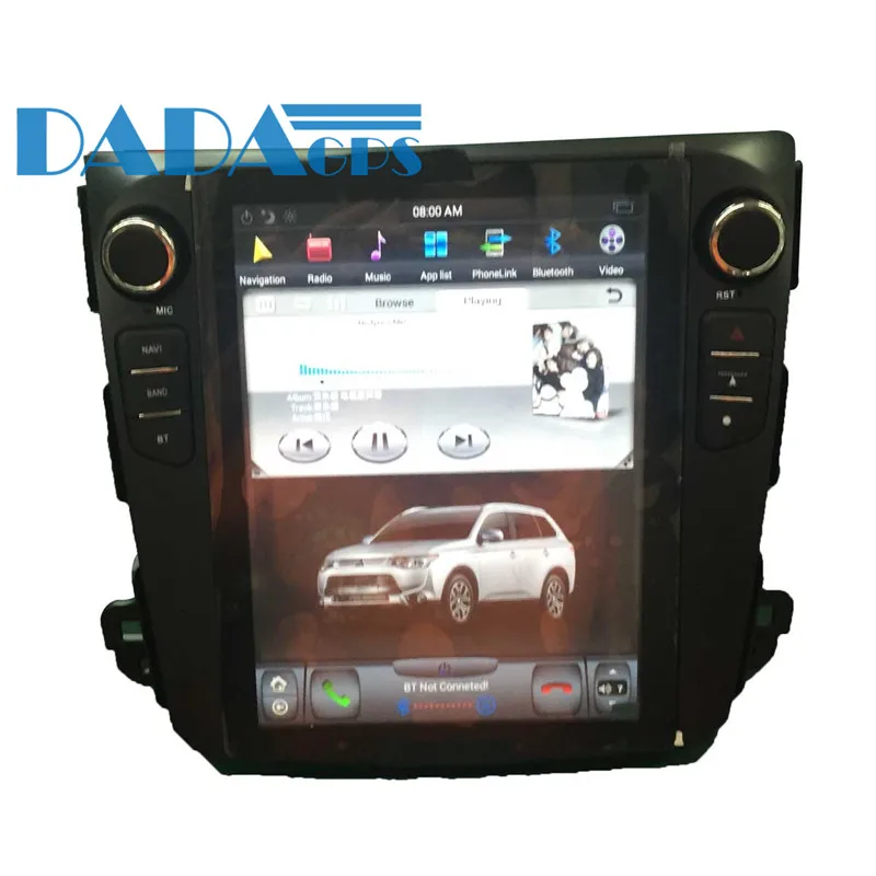 Tesla Android автомобильное радио стерео gps навигация для Mitsubishi Outlander 2006-2012 для Citroen C-Crosser для peugeot 4007 без DVD