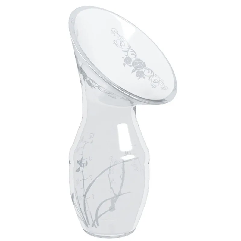 

Ручной молокоотсос Изысканная резная антигалакторейная оригинальная молочная силиконовая полипропиленовая без БФА функция соска для кормления T0168