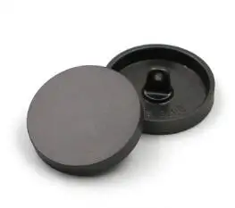 Satin black 10 шт./лот зеркальный дизайн пальто Кнопка металлическая кнопка хвостовик для женщин модные аксессуары для одежды 11,5-25 мм(SS-714 - Цвет: Satin black