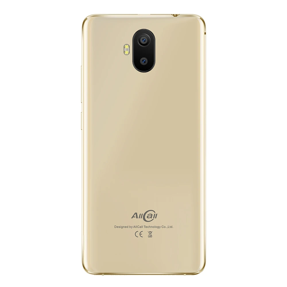 Golden 5," смартфон 18:9 5000 мАч батарея Android 8,1 телефон MTK6580A четырехъядерный 2 Гб ОЗУ 16 Гб ПЗУ 8MP+ 2MP КАМЕРЫ AllCall S1 - Цвет: Golden