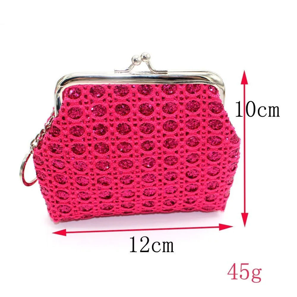 Кошелек с блестками для монет новые женские кошельки и держателем карт маленькие