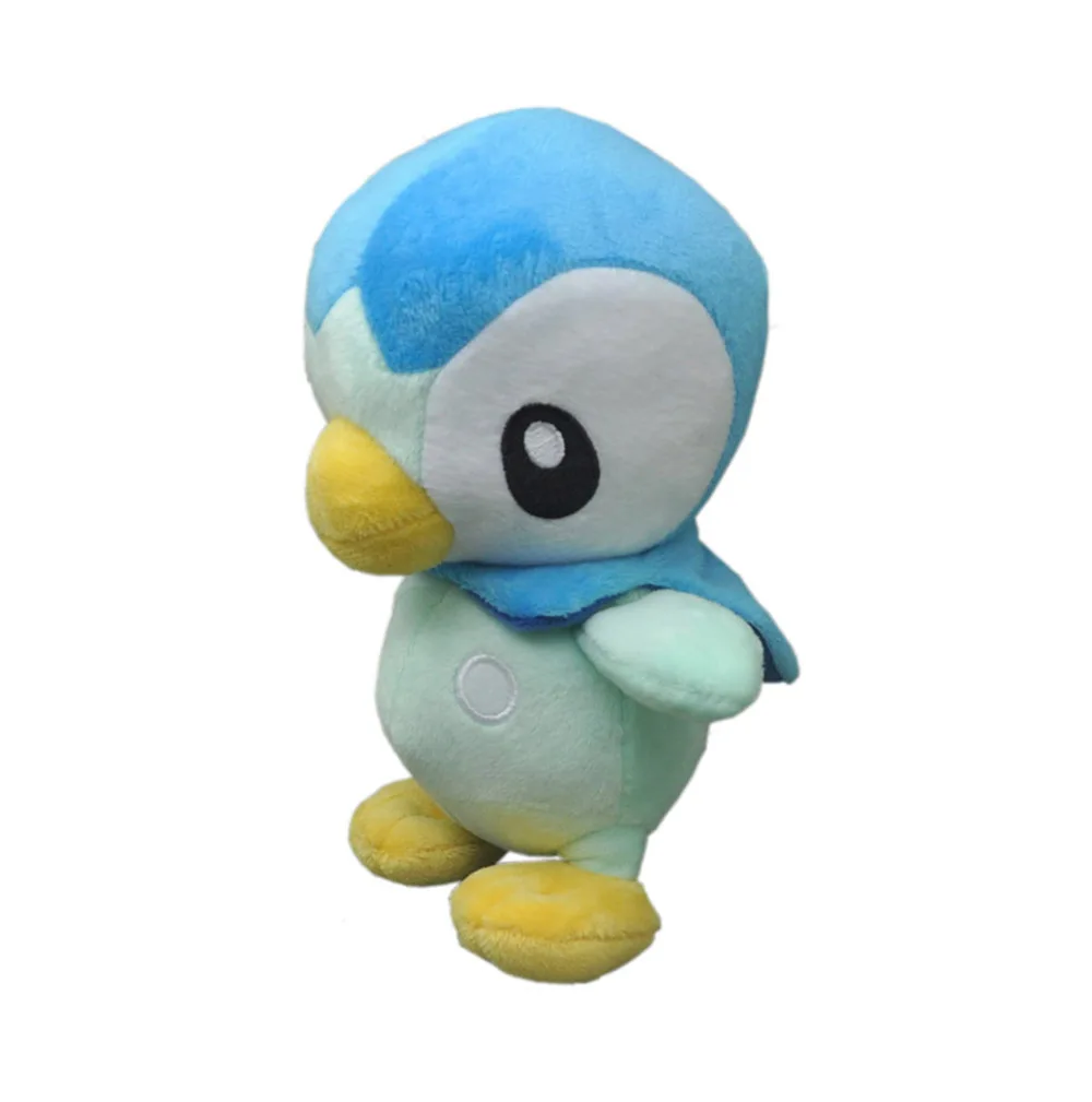 Piplup 18cm Mimikyu Mudkip Mew Meowth Psyduck Poliwag Raichu Rotom Snorlax Totodile Treecko Vlupix Wobbuffet Zygarde Voltorb плюшевые игрушки SYQQ - Цвет: Piplup 18cm
