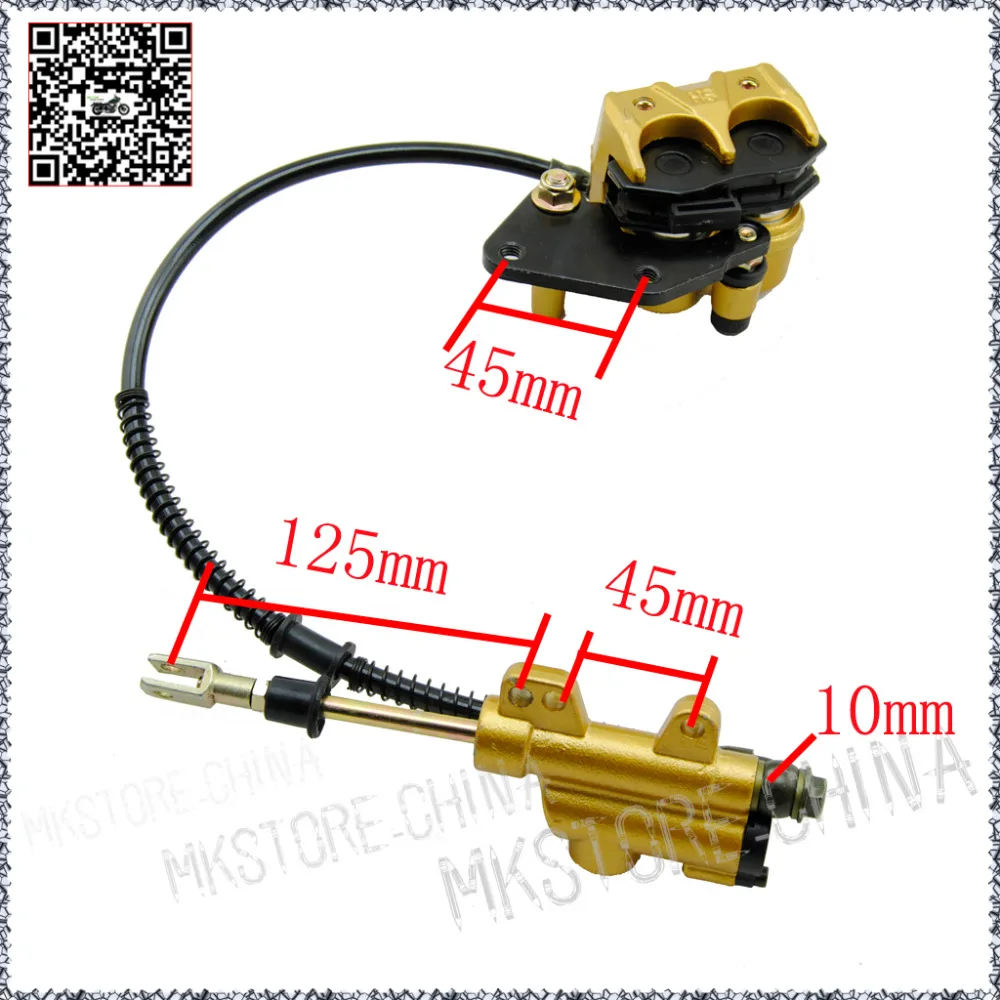 Бесплатная доставка Гидравлический Задний дисковый тормозной суппорт системы
