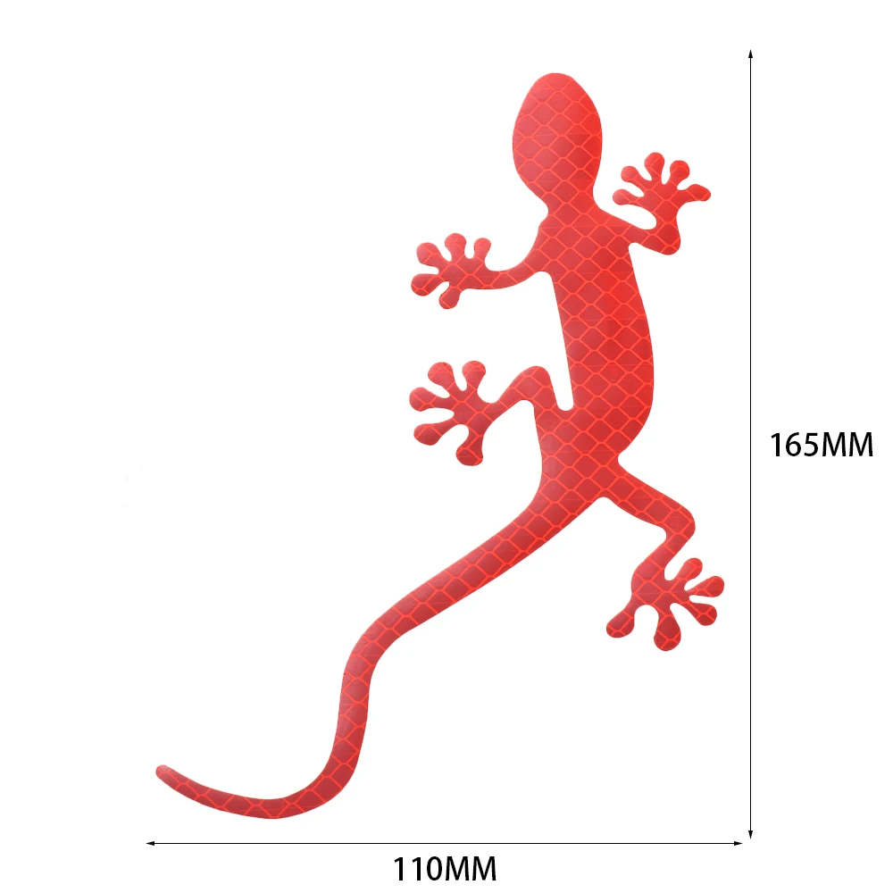 1 шт. светоотражающая Предупреждение та Gecko|Наклейки на автомобиль| |