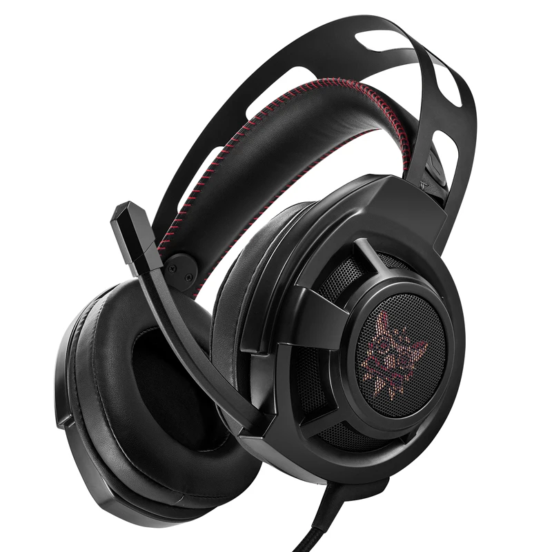 ONIKUMA PC Gamer гарнитура лучшие игровые наушники с микрофоном для компьютера Casque Bass