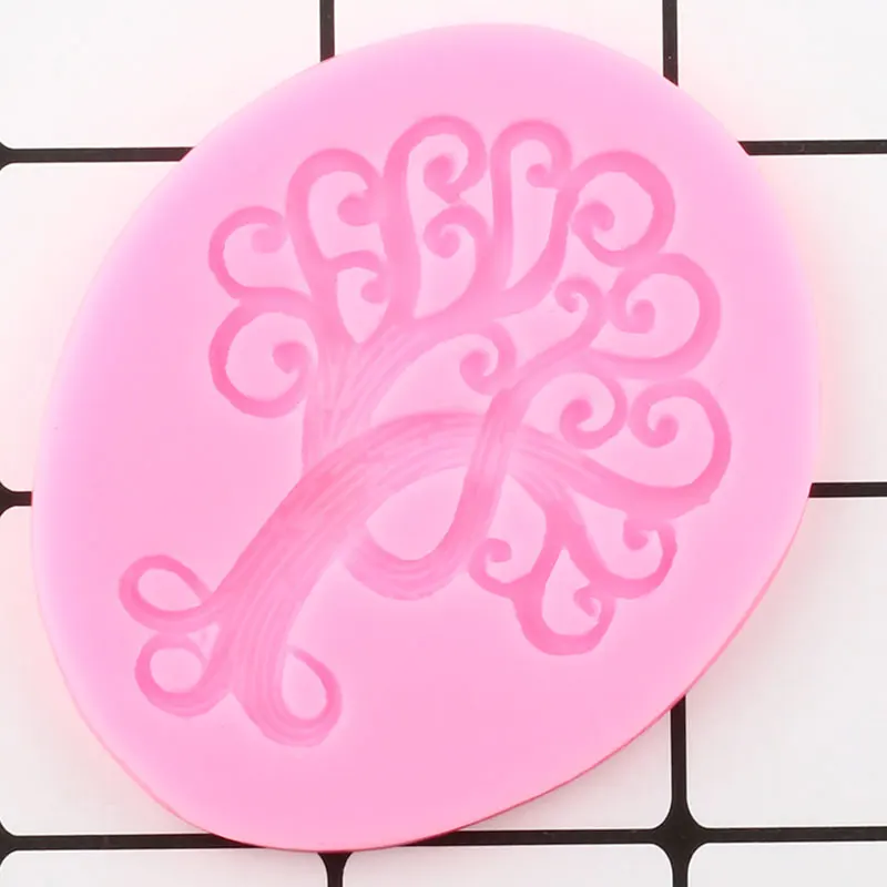 Life Tree Силиконовые Формы для кексов искусственный десерт конфеты глина | Дом и сад