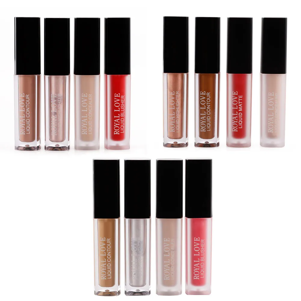 Косметический консилер с полным покрытием 4 шт./компл. жидкий удобный для макияжа