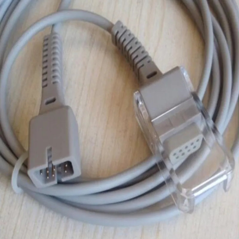 Бесплатная доставка совместим с Nellcor DB7 Pin к DB9 Spo2 удлинитель кабель адаптера из