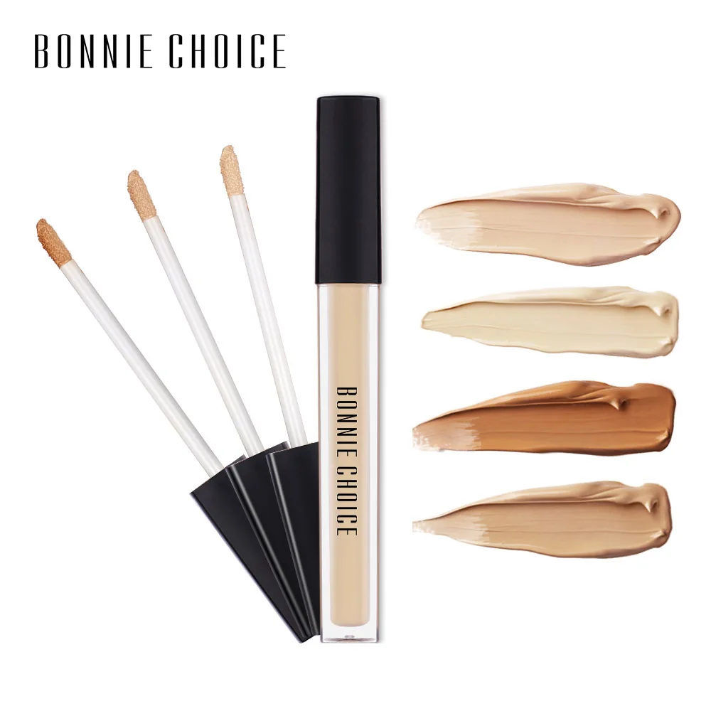 BONNIE CHOICE 1 шт. жидкий консилер 6 видов цветов пора темный круг водонепроницаемый