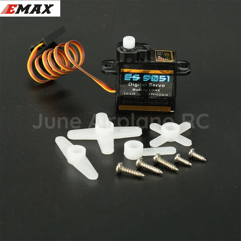 Оригинальная мини Шестерня EMAX ES9051 ES9251 II 4 шт. Аналоговый сервопривод микрорулевое