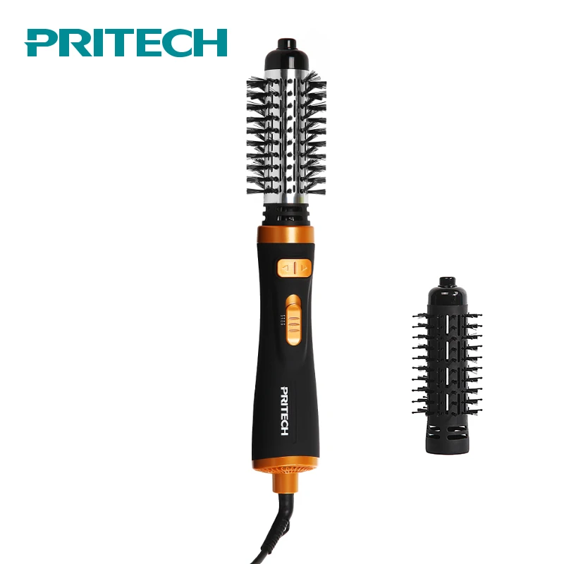 Многофункциональная расческа для завивки волос PRITECH 2 в 1 профессиональная