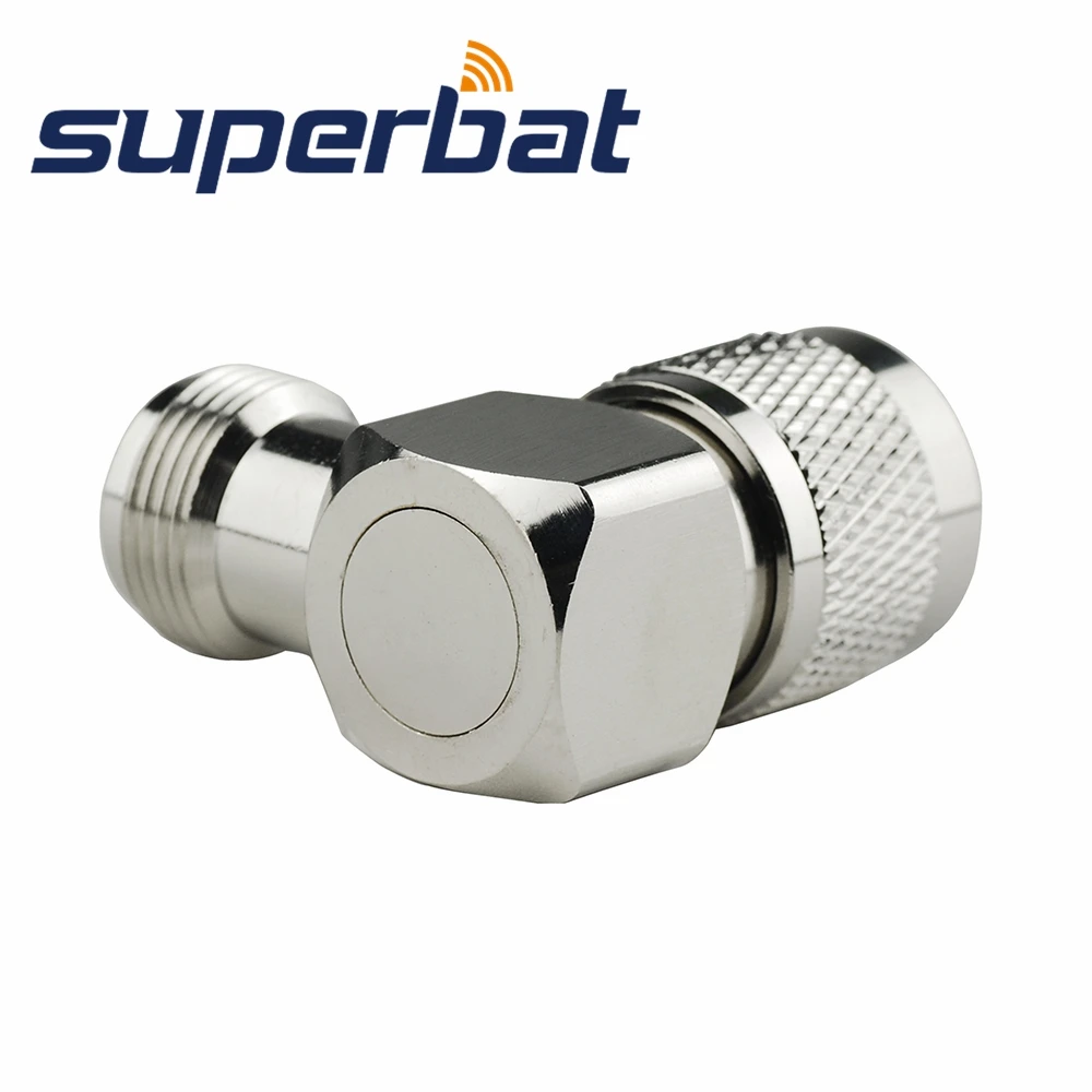 Superbat N-Type Adapter N Male to Female Right Angle RF Coaxial Connector | Мобильные телефоны и аксессуары