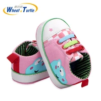 toddler shoes newborn infant baby canvas anti slip crown print soft sole toddler shoe fashion geometric cotton baby shoes