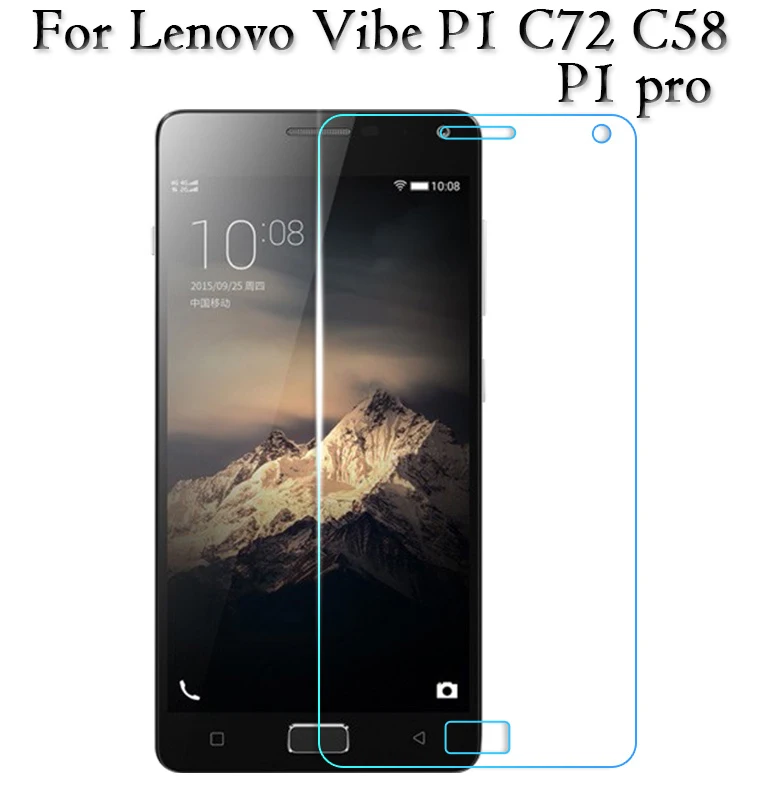 Tempered Glass Screen protector Flim 2.5D 9H 0.26mm For Lenovo K3 K4 K5 K6 Note Vibe B C A Plus C2 A1010 ZUK Z1 Z2 pro P1 P2 |