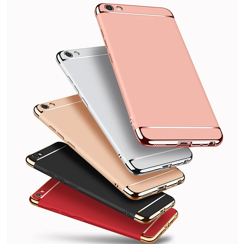Роскошный чехол с золотым покрытием для BBK Vivo Y51 Y53 Y55 Y66 Y67 Y69 Y71 Y75 Y79 Y83 Y85