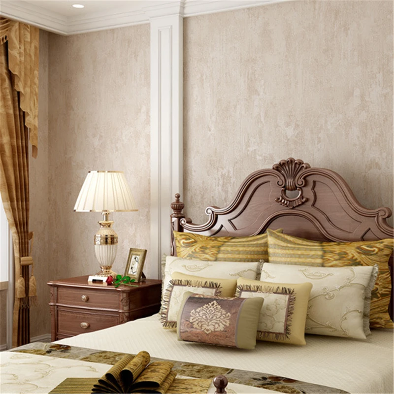 Обои beibehang в американском стиле простые обои цвета хаки для гостиной магазина