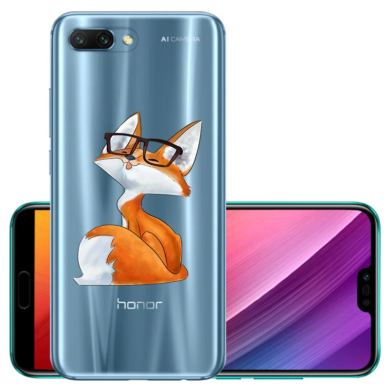 HHH Чехол для huawei Honor 10, чехол для Honor 10, мягкий силиконовый чехол для телефона, защитный чехол для Honor 10i 10 Lite 10 i Funda - Цвет: HHH