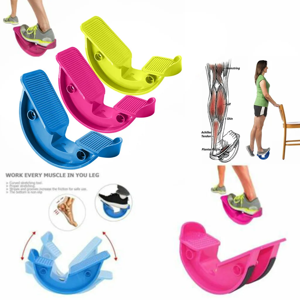Приспособление для растяжки ног ноги рокер икры лодыжки стрейч доска массаж