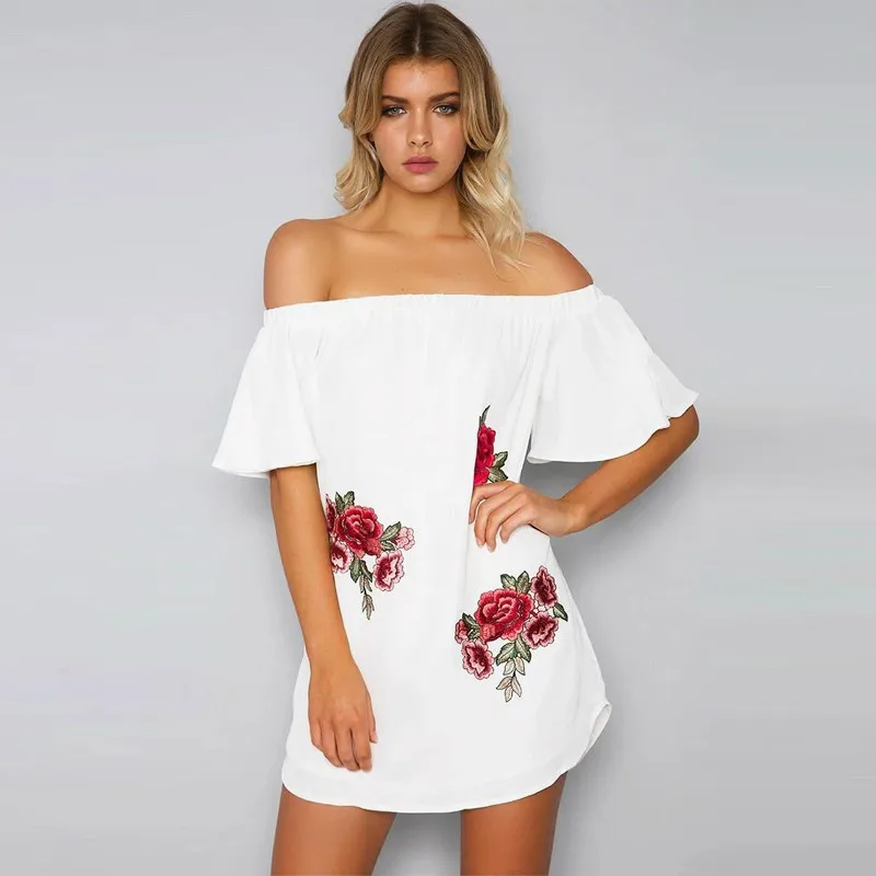 Женское пляжное платье с цветочным принтом новое модное летнее Повседневное