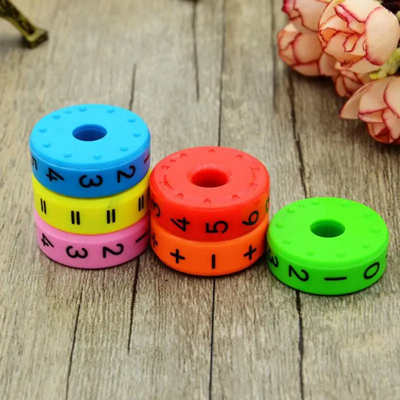 Детские обучающие развивающие универсальные лоскут Abacus деревянные магнитные