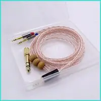 2.5 м 4 ядра 5N PCOCC Hi-End HiFi кабель наушников обновления кабель для hifman HE1000 HE400S He400i HE-X HE560 OPPO PM-1 PM-2